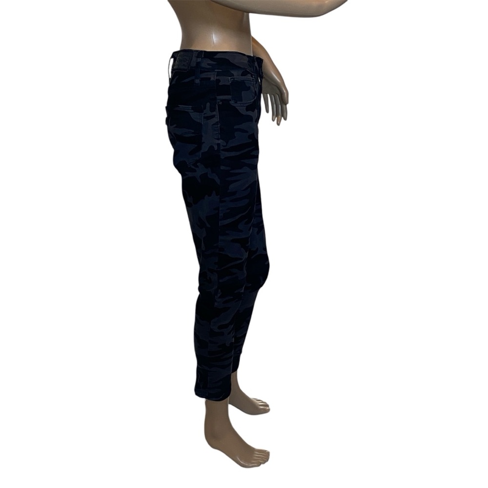 Levi's Levi Strauss & Co. High-Rise Skinny Ankle Jeans Blk Camouflage Sz 29 EUC - Picture 5 of 9